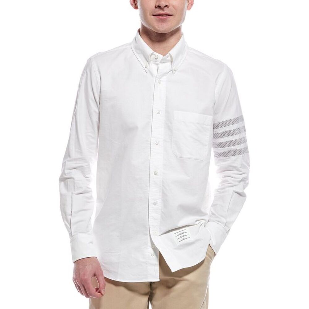 Thom Browne Mens  Shirt, White
